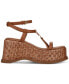 Фото #2 товара Odette Strappy Wedge Platform Sandals