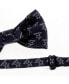 ფოტო #2 პროდუქტის Men's Dallas Cowboys Repeated Logo Bow Tie - Navy Blue