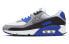 Nike Air Max 90 低帮 跑步鞋 女款 皇家蓝 / Кроссовки Nike Air Max 90 CD0490-100