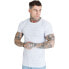 ფოტო #1 პროდუქტის SIKSILK Jacquard short sleeve T-shirt
