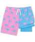 ფოტო #3 პროდუქტის Men's The Prince Of Prints Quick-Dry 5-1/2" Swim Trunks with Boxer Brief Liner