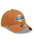 ფოტო #2 პროდუქტის Men's Brown Los Angeles Rams Core Classic 2.0 9TWENTY Adjustable Hat