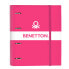 Фото #2 товара Папка-регистратор Benetton Raspberry Фуксия (27 x 32 x 3.5 cm)