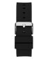 Фото #3 товара Часы Guess Mens Multi-Function Black Silicone Watch