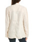 Velvet By Graham & Spencer Cassie Linen Blazer Women's Xl - фото #2