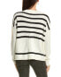 Lovestitch Stripe Sweater Women's White S