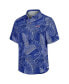 Фото #1 товара Men's Royal Buffalo Bills Sport Vine Line Button-Down Shirt