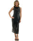 Фото #1 товара Women's Disco Dot Sleeveless Maxi Dress