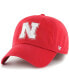Фото #2 товара Men's Scarlet Nebraska Huskers Franchise Fitted Hat