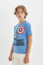 Erkek Çocuk T-shirt C3105a8/be514 Blue