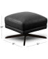 Фото #5 товара CLOSEOUT! Jarence 36" Leather Ottoman, Created for Macy's