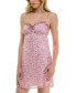 Фото #2 товара Платье женское BCX с летним цветочным принтом и легким шифоном