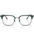 ფოტო #3 პროდუქტის Unisex Square Eyeglasses, RX721649-O