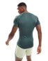 Фото #4 товара Nike Training Pro tight short sleeve top in green