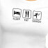 ფოტო #4 პროდუქტის KRUSKIS Sleep Eat And Smash short sleeve T-shirt
