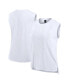 ფოტო #1 პროდუქტის Women's White Buffalo Bills Studio Gym Tank Top