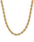 ფოტო #1 პროდუქტის Glitter Rope 24" Chain Necklace (4mm) in 14k Gold