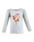 ფოტო #11 პროდუქტის Baby Girls Long Sleeve T-Shirts, Wildflowers