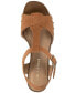 Фото #4 товара Women's Twinniee T-Strap Studded Platform Sandals, Created for Macy's
