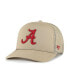 Men's Khaki Alabama Crimson Tide Foam Front Mesh Trucker Snapback Hat - фото #1