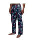 ფოტო #3 პროდუქტის Men's Navy Cleveland Indians Cooperstown Collection Repeat Pajama Pants