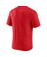 Фото #2 товара Men's Heathered Red Kansas City Chiefs Sporting Chance T-shirt