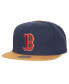 Фото #1 товара Men's Navy Boston Red Sox Work It Snapback Hat