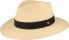 Фото #1 товара Breiter Original Panama Hat Straw Hat Made of Ecuador Leather Strap Hand Braided Hat UV Protection Break Protection Sun Hat