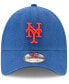 Фото #4 товара Men's Royal New York Mets Trucker 9Forty Adjustable Snapback Hat