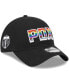 Фото #1 товара Men's Black Portland Timbers Pride 9TWENTY Adjustable Hat