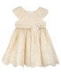 ფოტო #1 პროდუქტის Baby Girls Foil Lace Social Dress