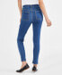 Фото #2 товара Petite Mid-Rise Curvy Skinny Jeans, Created for Macy's