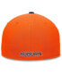 ფოტო #4 პროდუქტის Men's Orange/Navy Auburn Tigers Rally Two-Tone Fitted Hat