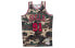 Фото #1 товара Mitchell & Ness NBA 复古运动刺绣球衣 SW球迷版球衣 公牛队 罗德曼 情侣款 绿迷彩 / Баскетбольная жилетка Mitchell & Ness NBA SW SMJYCAMO-CBUNG181061DRD97