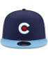 ფოტო #3 პროდუქტის Big Boys Navy, Light Blue Chicago Cubs 2021 City Connect 9FIFTY Snapback Adjustable Hat