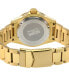 ფოტო #3 პროდუქტის Men's Wall Street Swiss Automatic Gold-Tone Stainless Steel Watch 43mm