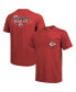 Фото #1 товара Men's Red Kansas City Chiefs Super Bowl LVIII Champions Tri-Blend Pocket T-shirt