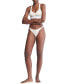 ფოტო #4 პროდუქტის Women's Modern Logo Dipped String Thong Underwear QD5157