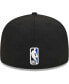 ფოტო #2 პროდუქტის Men's Black New York Knicks Checkerboard UV 59FIFTY Fitted Hat