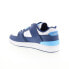 Фото #6 товара Lacoste Court Cage 124 1 SMA Mens Blue Leather Lifestyle Sneakers Shoes