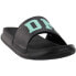 Фото #2 товара Diamond Supply Co. Fairfax Slide Mens Black Casual Sandals B16MFB99-BDBL