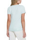 ფოტო #2 პროდუქტის Women's Short Sleeve Poolside Tiger Easy T-Shirt