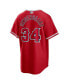 Фото #2 товара Men's Noah Syndergaard Red Los Angeles Angels Alternate Replica Player Jersey