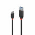Фото #1 товара Кабель USB A — USB C LINDY 36915 50 cm Чёрный