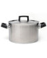 Фото #2 товара Ron 6.8 Qt. Stainless Steel Covered Stockpot