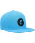 ფოტო #2 პროდუქტის Men's Blue C-Bite Snapback Hat