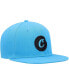 Men's Blue C-Bite Snapback Hat - фото #2