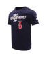 Men's Navy Philadelphia 76ers 2023 City Edition T-shirt