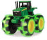 Фото #1 товара Игрушка трактор Tomy John Deere Monster Treads с светящимися колесами