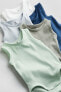 Фото #1 товара 5-pack Cotton Bodysuits